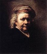 Rembrandt, Self-Portrait   w6